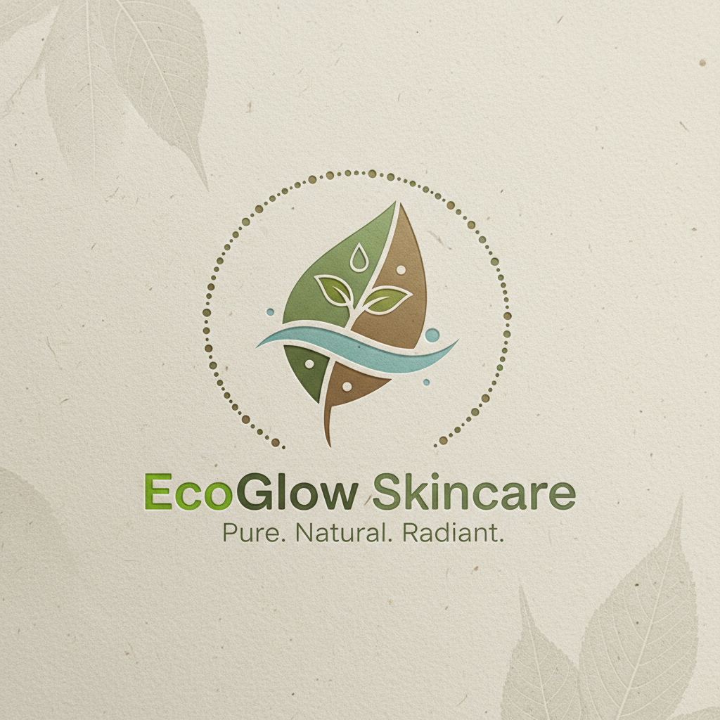 Eco-friendly skincare banner